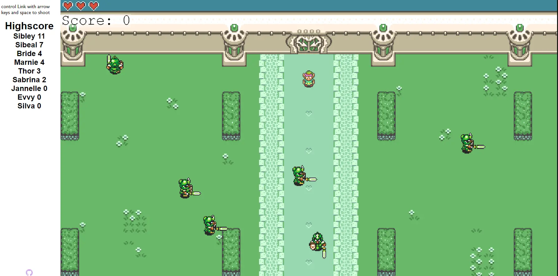 Zelda Arena